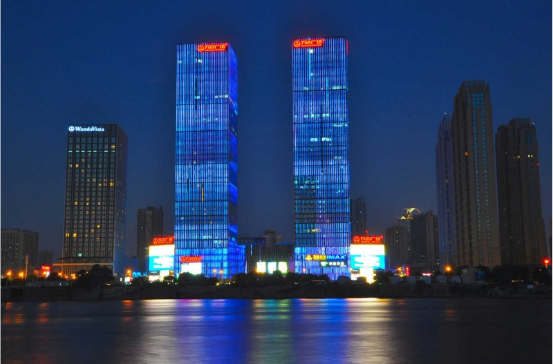 长沙湘江夜景规划照明设计
