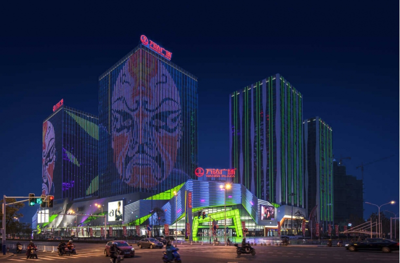 南通万达夜景照明设计